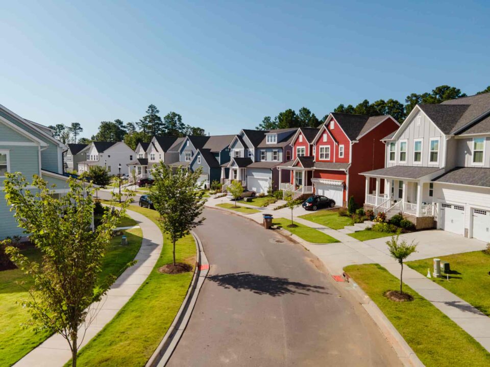 holding village houses